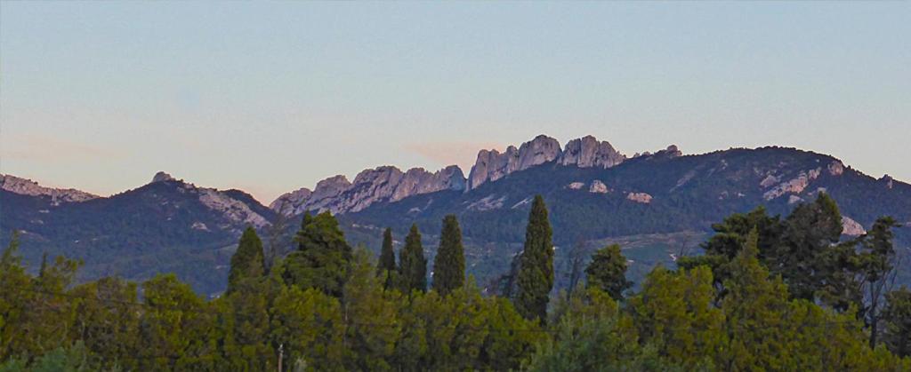 Le Mas De La Soie Violès Buitenkant foto